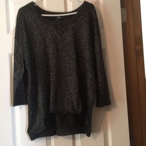Beautiful sparkly black sweater. ANA.